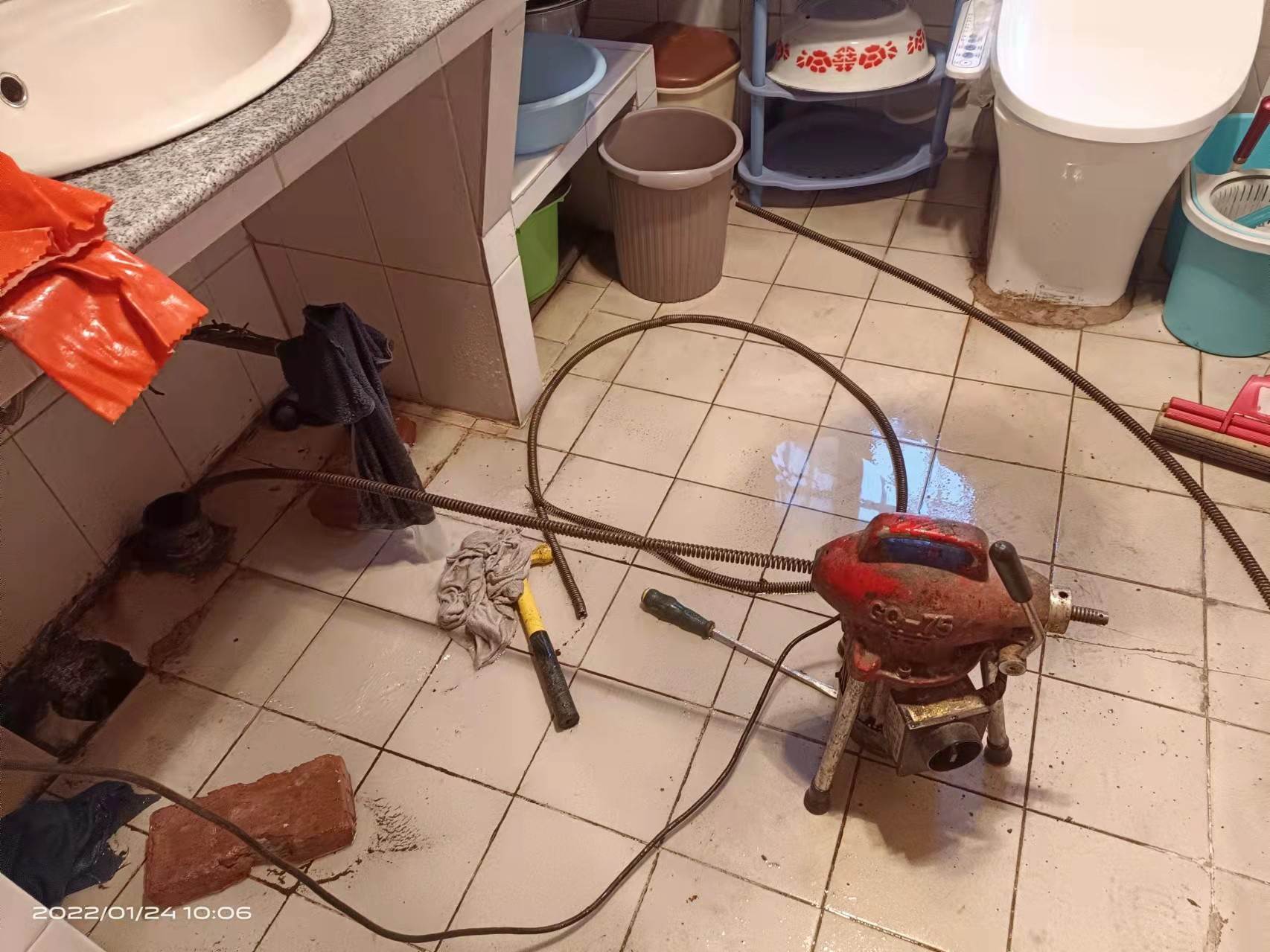 沈丘疏通厨房下水道，地漏疏通